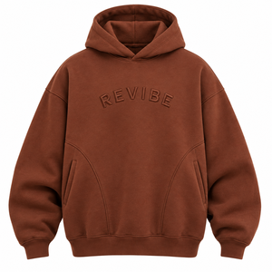 Sweat-shirt à capuche pour homme, coupe oversize, avec broderie sur la poitrine, en molleton de coton épais, coupe décontractée, vêtements décontractés OEM - Product Image 3