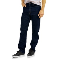 Nuevo Diseño de Jeans de Mezclilla Rectos para Hombre, Estilo Urbano, Color Azul Sólido, Desgastados, Elásticos, de Alta Calidad