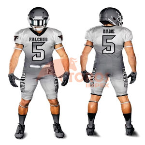 Custom American Football Uniform Design Your Own Team Jersey Premium Polyester Football Uniform OEM ODM Wholesale Manufacturer - Product Image 2