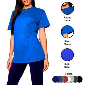 High Quality Winter <b>Women's</b> Knitted T-Shirts Customized New Design Printed Casual Streetwear Fashion 100% Cotton Breathable - Product Image 6