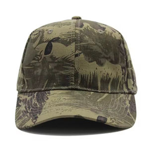 Nouvelle casquette de camouflage de chasse en plein air pour hommes, casquette de camouflage bionique en tissu jersey, casquette de pêche par sublimation - Product Image 4
