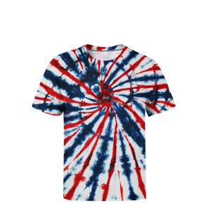 Productos Nuevos y Populares 2026, Ropa Urbana Original de Hip Hop, Camiseta Tie Dye Lisa sin Marca para Hombre, de Manga Corta, Transpirable, OEM - Product Image 3