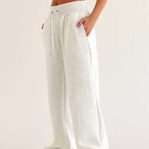 Pantalones Deportivos de Estilo Simple, Hip Hop, con Bordado en las Piernas, Felpa Cálida, Ropa Deportiva de Invierno - Product Image 6