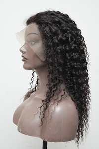 Perruques de cheveux bouclés de longueur moyenne - Product Image 2
