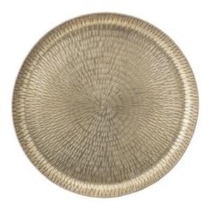 Plateau en aluminium design, plat de service unique, vaisselle décorative en métal pour la maison moderne, restaurant, hôtel, cuisine, événements. - Product Image 5
