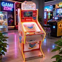 Machine de jeu d'arcade pour enfants, flipper à monnayeur avec jeu de billes à récompense, équipement de divertissement intérieur