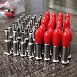 Composants usinés CNC en laiton, prototype rapide personnalisé pour service d'usinage, équipement industriel en acier inoxydable anodisé rouge - Product Image 4