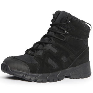 Bottes de randonnée imperméables en gros pour hommes, chaussures de sécurité tactiques pour hommes - Product Image 4