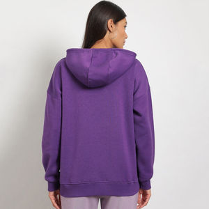 Sweat à capuche léger en polaire pour femmes, nouveau design, couleur unie, col long, respirant, décontracté, pour l'hiver, pour adultes - Product Image 5