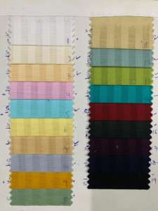 Tissu en coton organza rayé de qualité export |   58 Largeur |   Tissu indien pour chemises homme et femme à prix abordable - Product Image 4