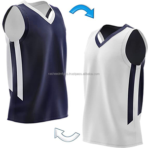 Camiseta de Baloncesto Sublimada Personalizada de Alta Calidad para Hombre, Transpirable, de Poliéster que Absorbe la Humedad, Sin Mangas, de Secado Rápido, Talla Grande - Product Image 1
