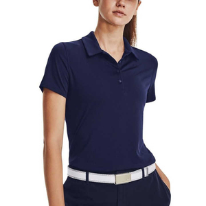 WHOLESALE Women 100%Cotton Polo T Shirt With Patch Logo for Ladies Polo Golf Polo T Shirt - Product Image 6