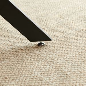 42.1\" Mid-Century Modern <b>Dining</b> <b>Table</b> with Black and Wood Finish MDF <b>Top</b> and Pedestal Base for 4-6 People End <b>Table</b> - Product Image 6