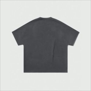 Camiseta de Algodón Grueso para Hombre, Talla Grande, con Logotipo Personalizado, Impresión Serigrafiada, Estilo Urbano, Proveedor Mayorista OEM ODM - Product Image 2