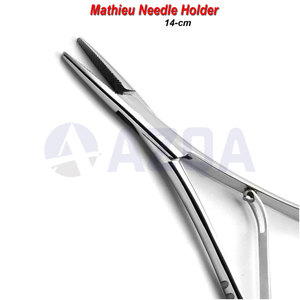 Portaagujas Mathieu de Acero Inoxidable, Pinza de Sutura de Ligadura Premium, Instrumento Dental de Ortodoncia de Precisión - Product Image 3