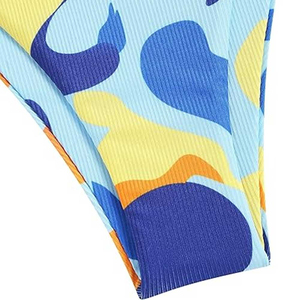 Meilleur ensemble de maillots de bain bikini personnalisés de couleur unie, taille standard, style sexy, vêtements de plage pour femmes - Product Image 6