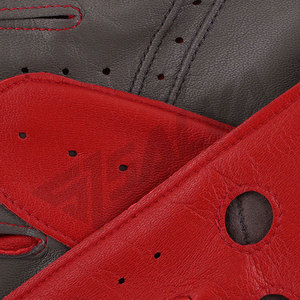 Gants de conduite en cuir OEM personnalisés pour hommes, antidérapants, respirants, en cuir PU de haute qualité - Product Image 5