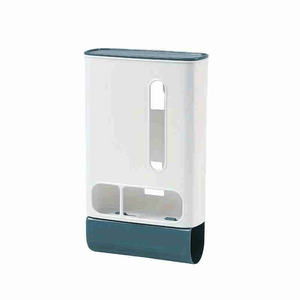 Dispenser da Parete per Sacchetti di Plastica, Porta Sacchetti per Rifiuti Domestici e Sacchetti da Cucina - Product Image 1