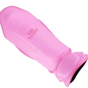 Protège-tibias en cuir PU haute performance, coque extérieure robuste, fermeture auto-agrippante, léger, pour la boxe et l'entraînement actif - Product Image 4