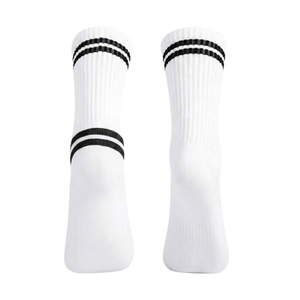 Breathable 100% Polyester Anti-Slip Kids Crew Mid-Calf Knitted OEM Sports <b>Socks</b> Spring Performance Athletic <b>Running</b> Training - Product Image 5