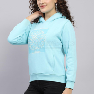 Sudaderas para mujer a prueba de viento, fabricadas en fábrica, para venta en línea, de la mejor calidad, hechas de algodón/poliéster. - Product Image 2