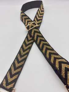 Handmade Beaded Purse Strap Custom <b>College</b> Team <b>Bag</b> Accessory - Product Image 4