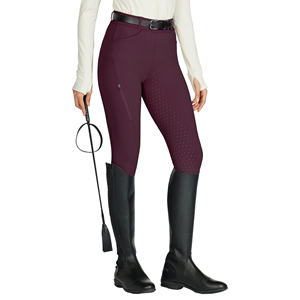 Pantalones de Equitación Clásicos Estilo Jodhpur y Breeches para Competición, Color Borgoña, con Diseño Elegante y Costuras Resistentes - Product Image 1
