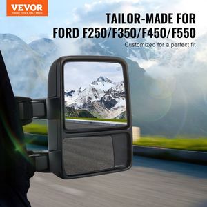 Specchietti Retrovisori Elettrici Riscaldati con Indicatori di Direzione per Ford F250 F350 F450 F550 1999-2007, Set di Coppia per Eccellente Visibilità e Comodità - Product Image 2