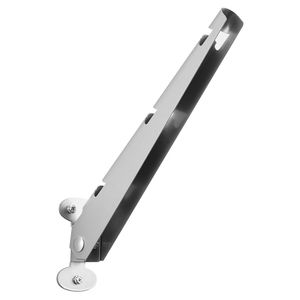 Confezione da 10 Estensori per Pali di Recinzione con Filo Spinato, Montaggio su Superficie Piatta 12.2, in Acciaio Zincato, per Recinzioni, Tralicci e Cancelli - Product Image 1