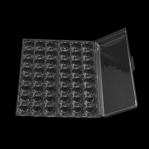 Vente directe d'usine, plateau en PET pour 24 œufs de <span class=keywords><strong>caille</strong></span>, boîte à œufs en plastique durable pour œufs de <span class=keywords><strong>caille</strong></span>/pigeon <span class=keywords><strong>jumbo</strong></span> - Product Image 5