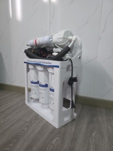 Système <span class=keywords><strong>de</strong></span> purification d'<span class=keywords><strong>eau</strong></span> par osmose inverse à 5 étapes, design fin et installation facile, pour usage domestique, filtration RO pour une <span class=keywords><strong>eau</strong></span> propre - Product Image 5
