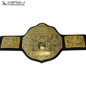 Cinturón de Campeonato Personalizado, Placa de Aleación de Zinc Premium, Cinturón de Trofeo Grabado, Cinturones de Campeón de Lucha Libre y Boxeo al por Mayor - Product Image 6