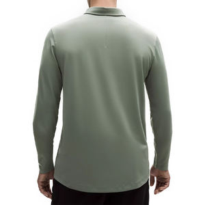 Polo à manches longues ShowZero pour homme – Respirant, anti-humidité, séchage rapide, performance optimale, option personnalisée, haut décontracté, marque privée - Product Image 2