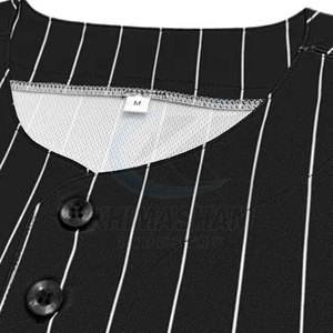 Camiseta de Béisbol de Verano de Manga Corta Personalizada de Alta Calidad, Transpirable, con Tela de Textura Suave - Product Image 3