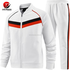 Ensembles de vêtements de sport unisexes de qualité supérieure, légers, 330 à 550 GSM, respirants, à motif écossais, ensembles de survêtements 100% coton, designs d'hiver pour hommes - Product Image 5