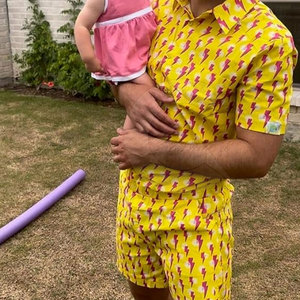 Rompers para Hombre, Casuales, de Manga Corta, de Verano, de Algodón y Lino, Transpirables, Ligeros, Cómodos y Elegantes para Uso Diario - Product Image 4