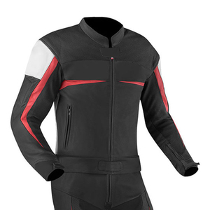 Nouvelles protections de moto en cuir personnalisées pour hommes, de style professionnel, réglables, de haute qualité, coupe-vent, pour l'hiver - Product Image 3