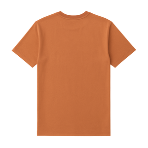 Camiseta Premium para Hombre, 100% Algodón, Bordada, 230g, Color Marrón Claro, Cómoda, Informal, Estilo Urbano, Suave y Transpirable - Product Image 3