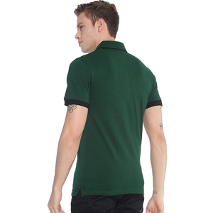 เสื้อโปโลทันสมัย 200 GSM ผ้าฝ้ายผสมโพลีเอสเตอร์ น้ำหนักเบา ดูแลง่าย ระบายอากาศได้ดี สไตล์ลำลองทันสมัย เสื้อผ้าบุรุษ รับผลิตแบบ OEM แบรนด์ส่วนตัว - Product Image 3