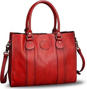 Elegante Bolso Tote de Cuero Vacuno Genuino para Mujer, Bolso de Mano Personalizado OEM para Venta al Por Mayor, Bolso de Hombro Moderno - Product Image 2