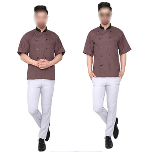 เสื้อเชฟผู้ชายคุณภาพสูงสั่งทำขายส่ง พร้อมปักโลโก้ตามต้องการ สำหรับร้านอาหารและบาร์ - Product Image 4