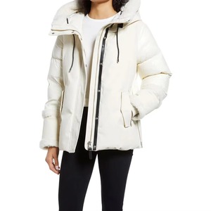 Vente Flash : Manteau d'hiver classique en peau de mouton, imperméable, respirant, épais et chaud, avec fermeture éclair, style streetwear, tailles régulières et grandes tailles, respectueux de l'environnement - Product Image 4