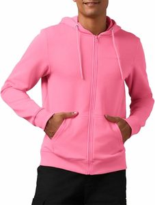 Sudadera con capucha y cremallera para hombre, 100% algodón, manga larga, cuello con cinta en el hombro, color liso, cómoda, servicio OEM, la más vendida, de Bangladesh - Product Image 2