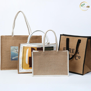 Bolsa de Yute Reutilizable con Logotipo Personalizado, Diseño Multifuncional Plegable y Desmontable para Uso en Comercios y Actividades al Aire Libre - Product Image 2