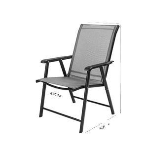 Outdoor all-iron <b>stacking</b> <b>chairs</b> - Product Image 1
