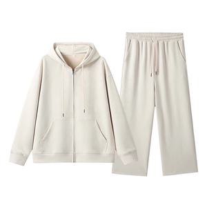 Econex Sports 2025 Conjunto de chándal de invierno para mujer Sudadera con capucha de manga larga con cremallera completa Legging Impresión digital Conjunto de dos piezas - Product Image 2