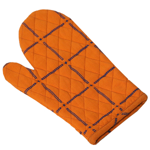 Gants de four à motif à carreaux, personnalisés, écologiques et doux, pour la cuisine et le four, au prix le plus bas. - Product Image 4