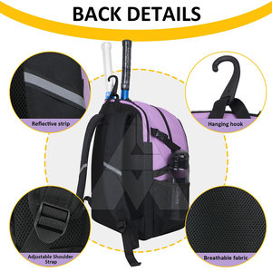 Sac à dos de sport en nylon et polyester, nouveau design, service OEM, sac à dos de sport en gros, sac à dos de sport en grande quantité - Product Image 3