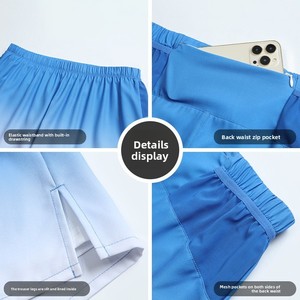 Short de MMA pour hommes à séchage rapide, taille élastique, tricoté, avec logo personnalisé, vente en gros - Product Image 6