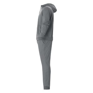 Ensemble de survêtement streetwear élégant pour hommes, en polaire, coupe oversize, respirant, pour le jogging, vente en gros - Product Image 4